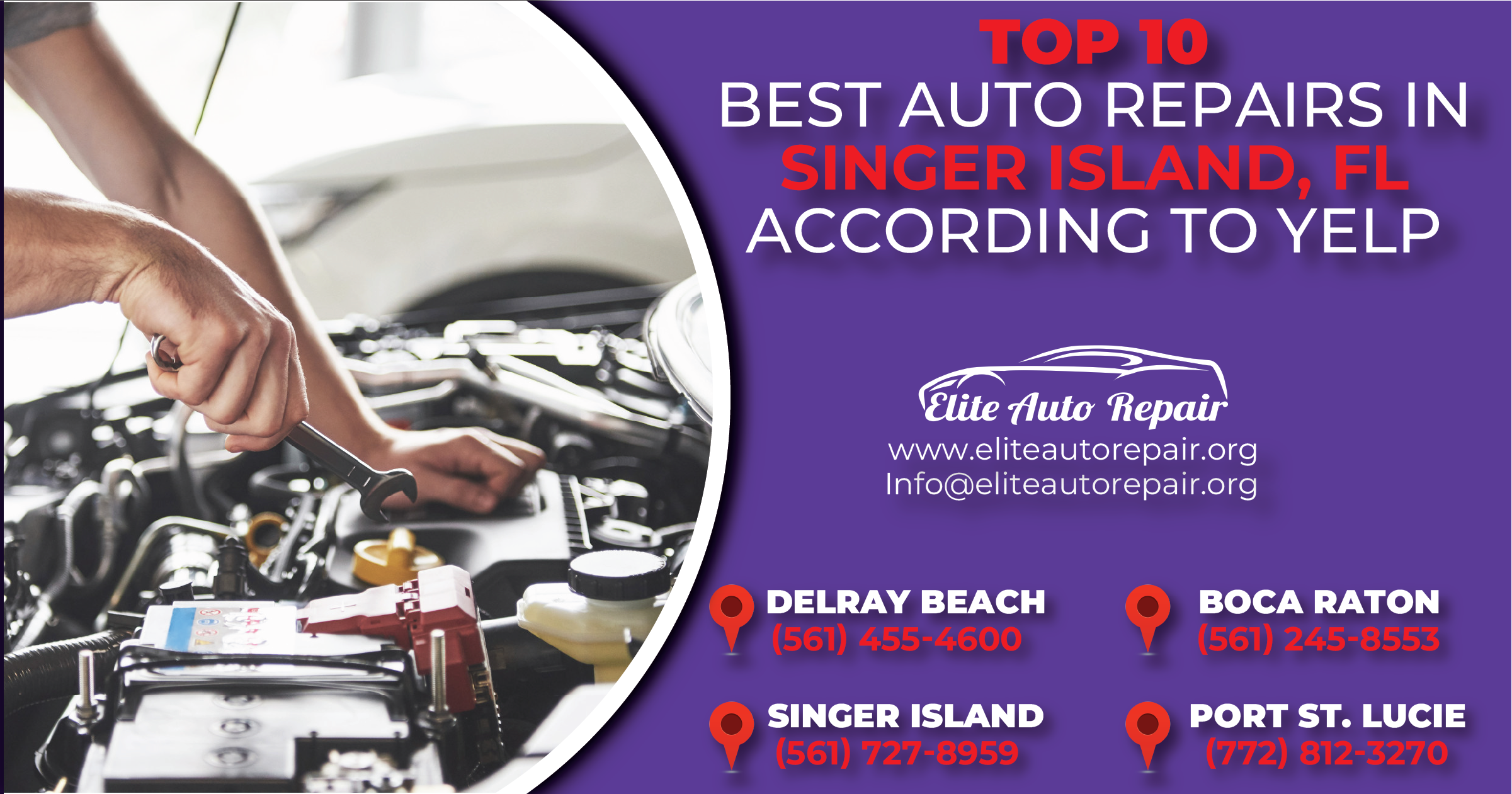 Top 10 Best Auto Repairs in Singer Island, Florida – According to Yelp