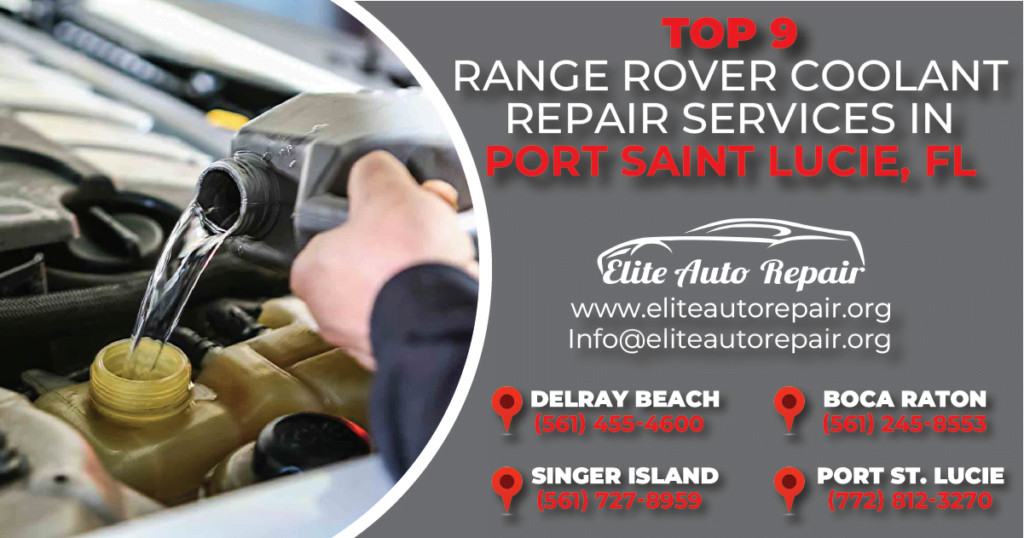Range Rover Coolant Repair Services