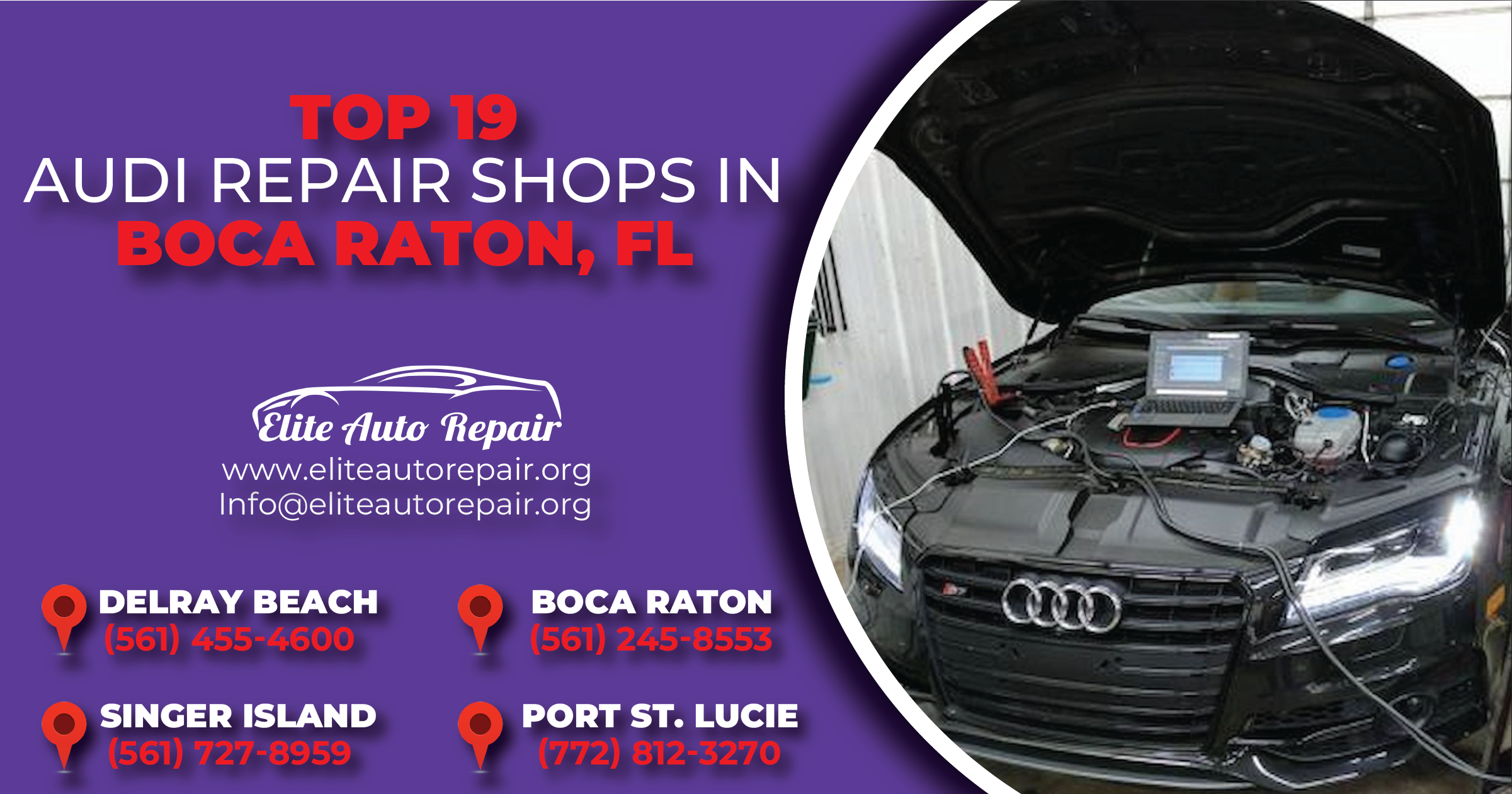 Top 19 Audi Repair Shops in Boca Raton, FL