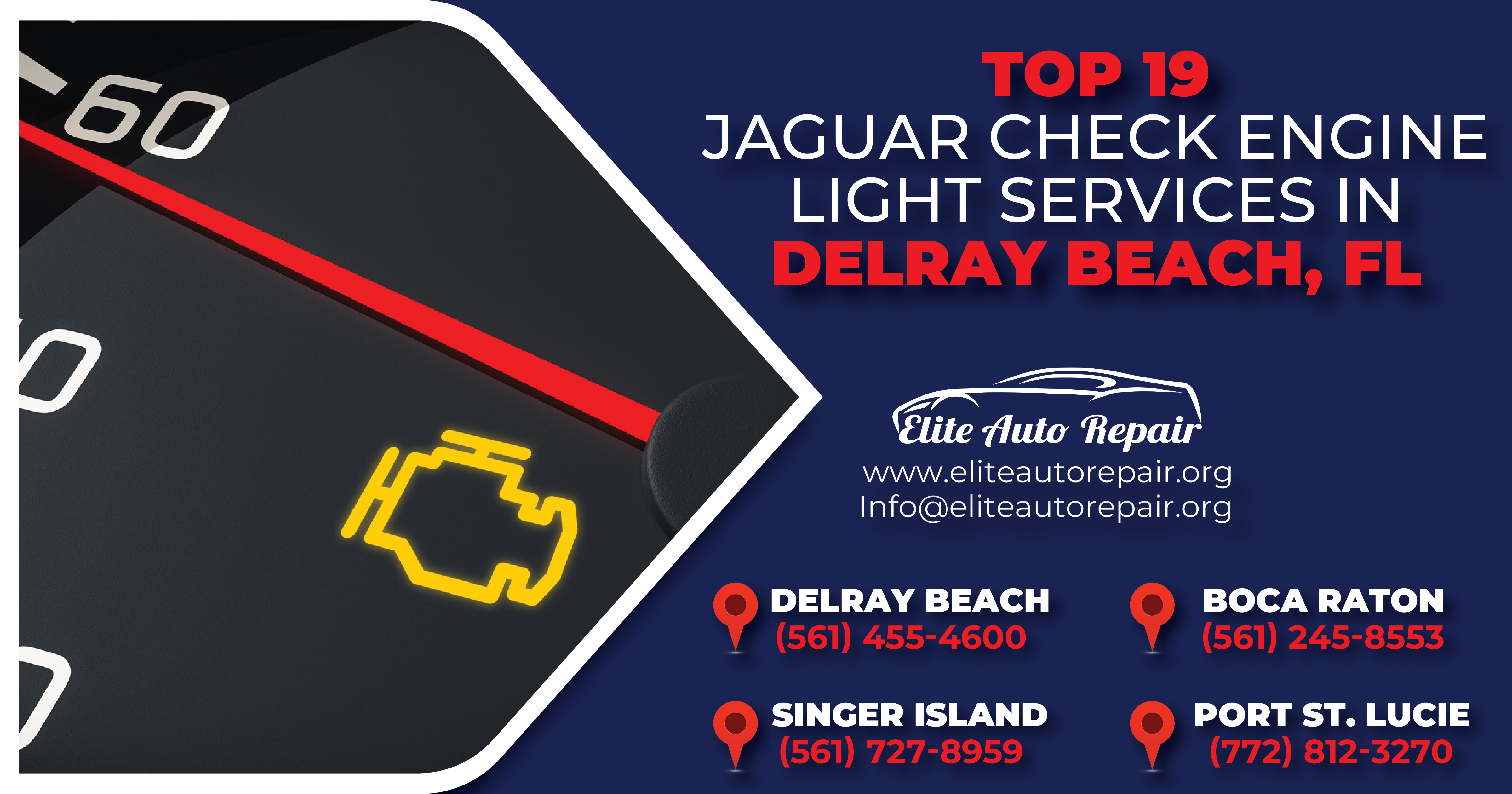 Top 19 Jaguar Check Engine Light Services in Delray Beach, FL