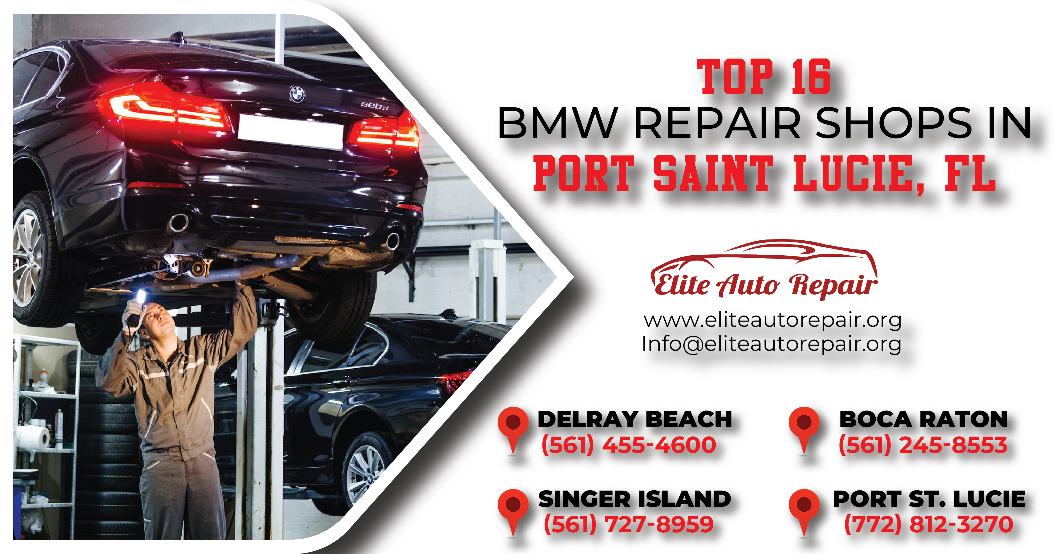 Top 16 BMW Repair Shops in Port Saint Lucie, FL
