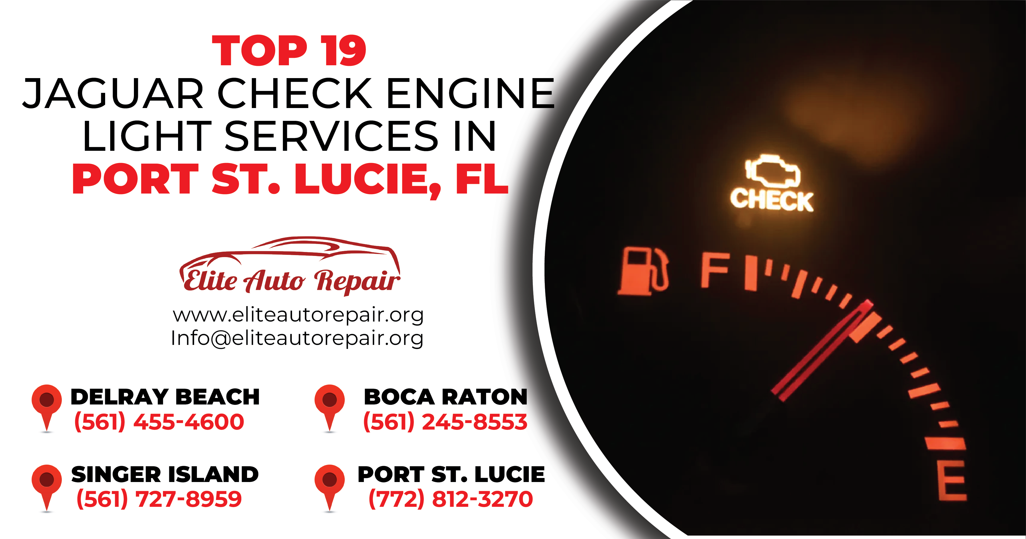 Top 19 Jaguar Check Engine Light Services in Port St. Lucie, FL