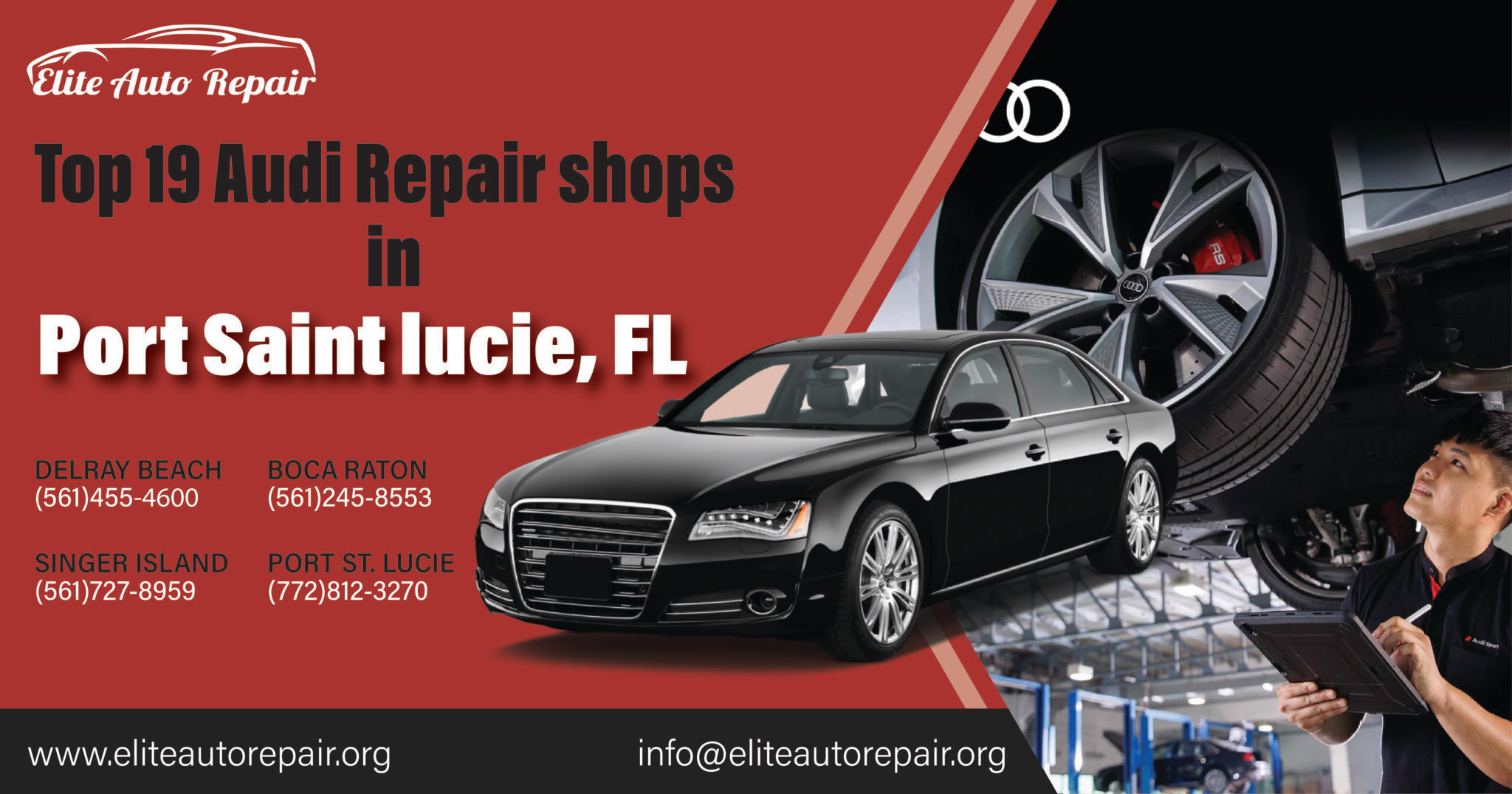 Top 19 Audi Repair Shops in Port Saint Lucie, FL