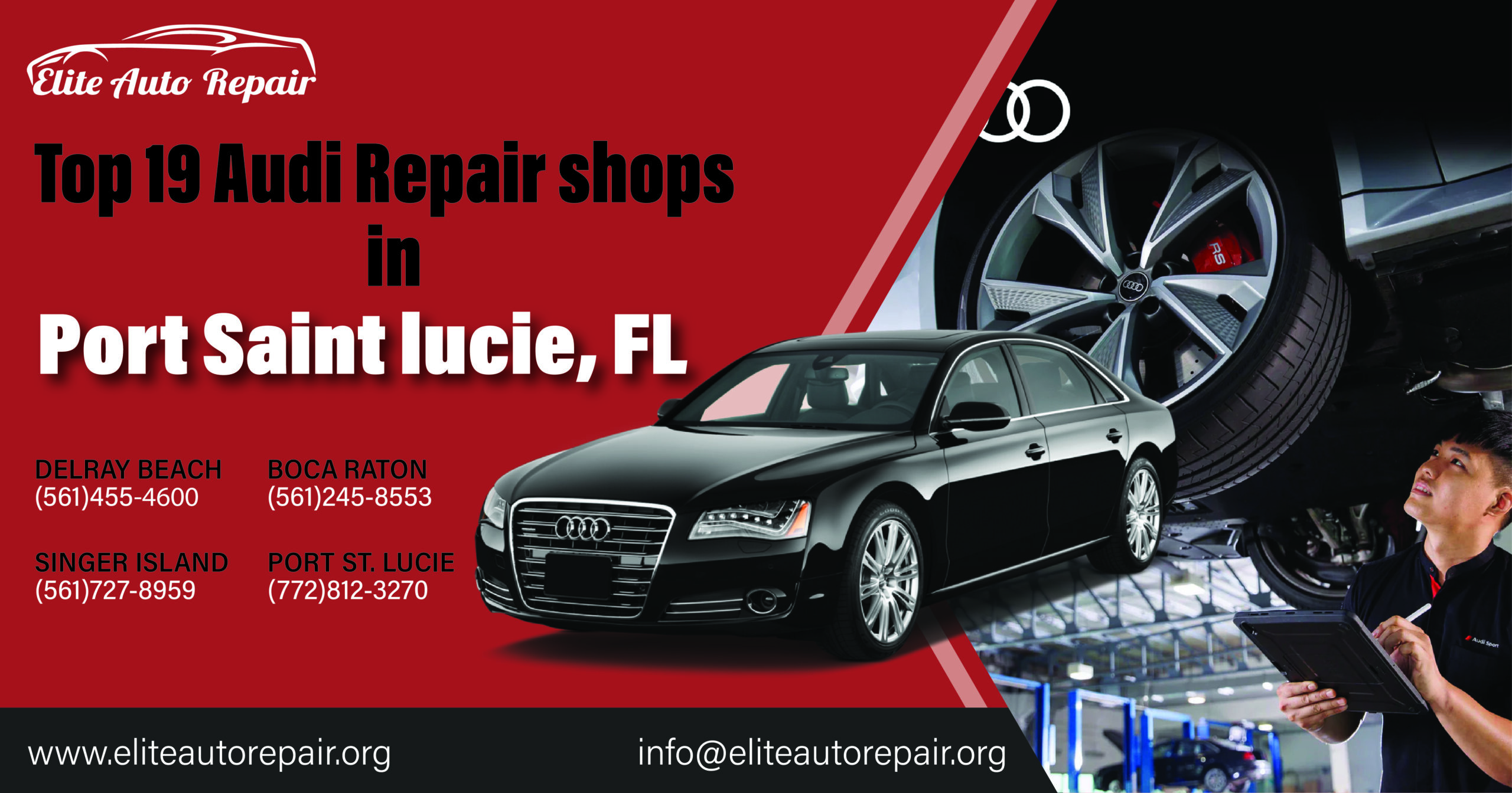 Top 19 Audi Repair Shops in Port Saint Lucie, FL