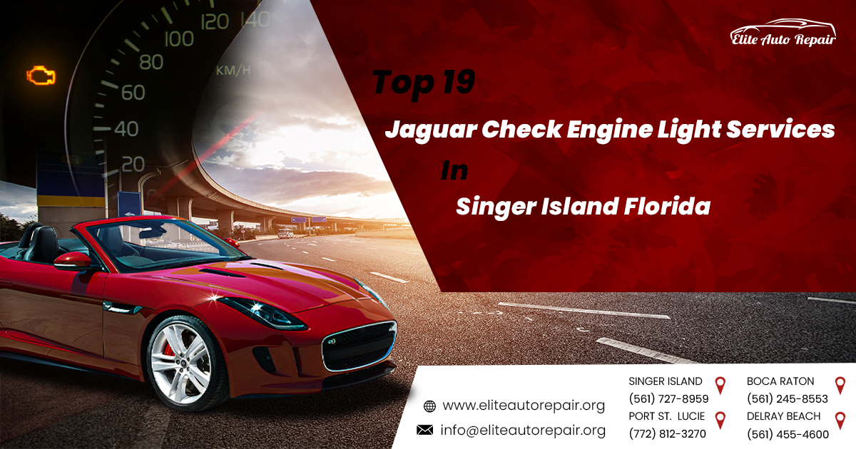 Jaguar Check Engine Light Services