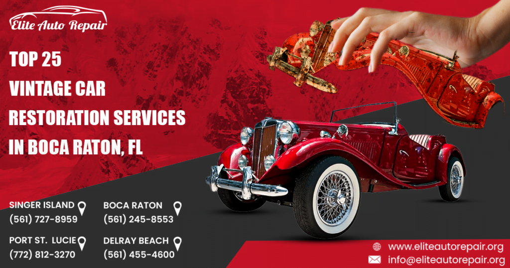 Vintage car restoration services
