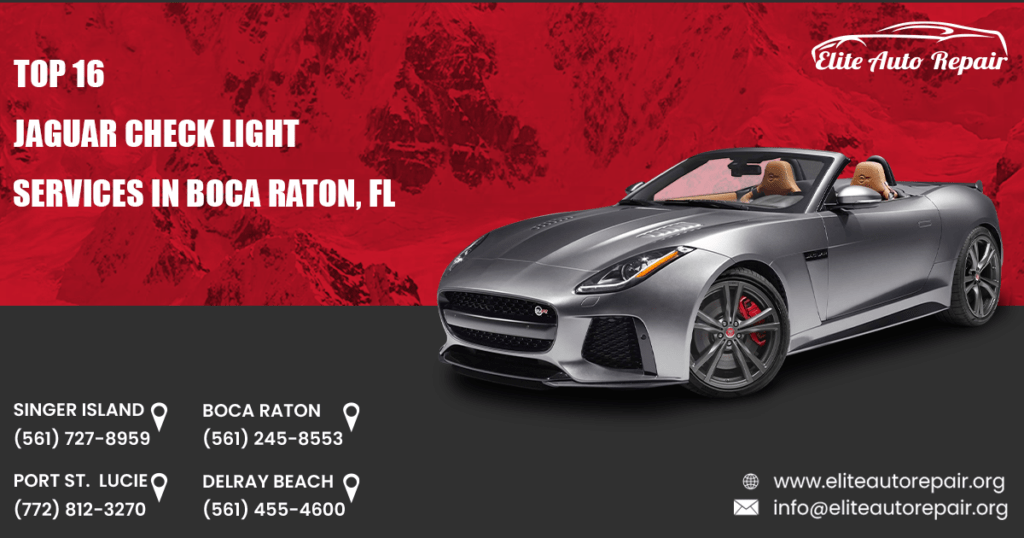 Jaguar Check Engine Light Services