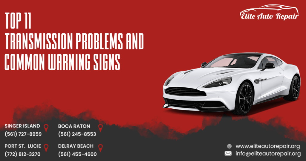 Transmission Problems and Common Warning Signs