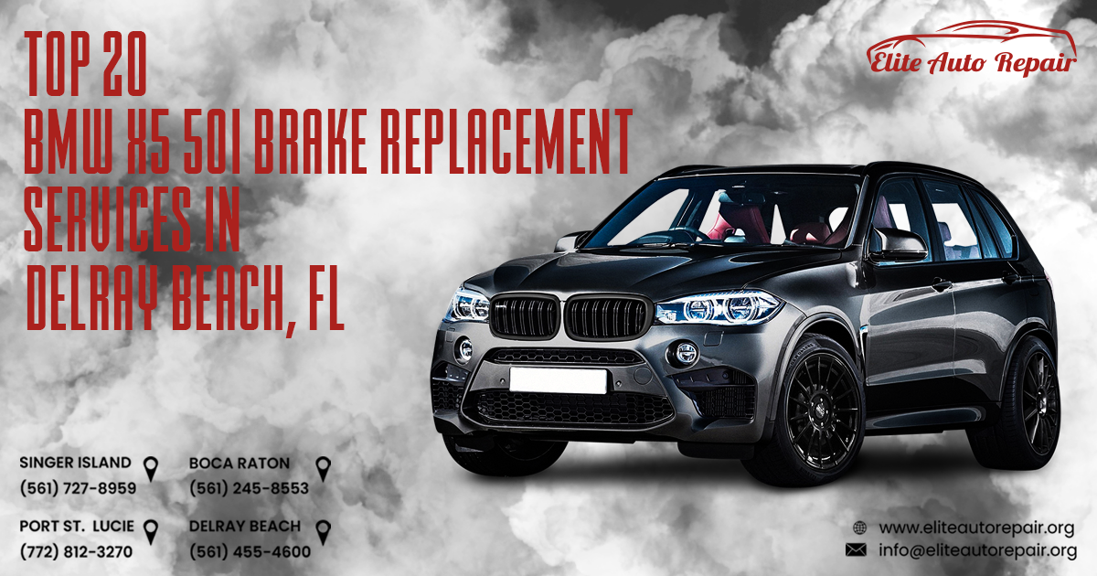 BMW X5 50i Brake Replacement Services