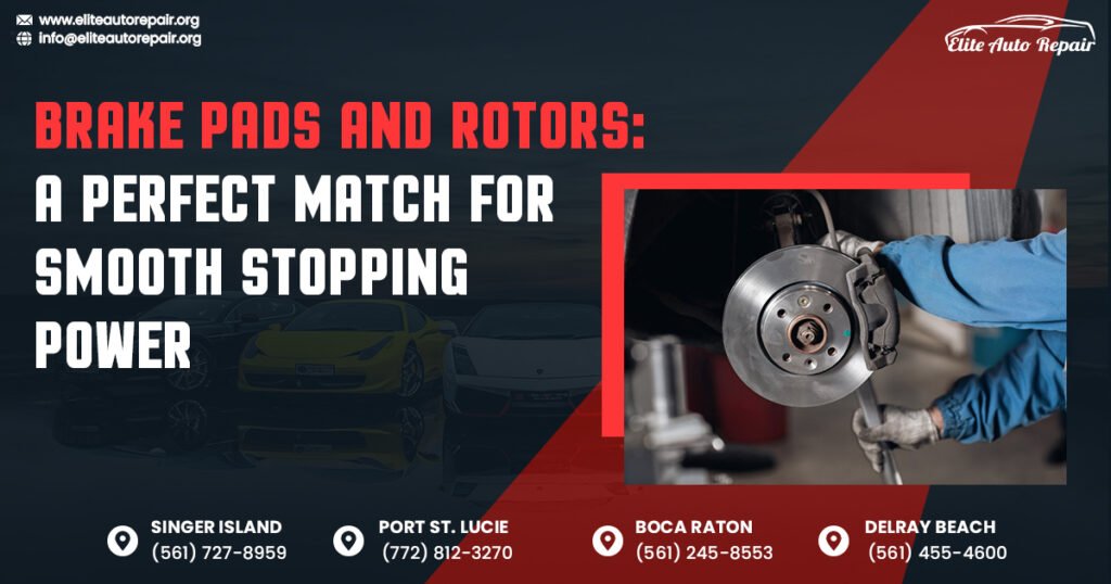 Brake Pads and Rotors: A Perfect Match for Smooth Stopping Power